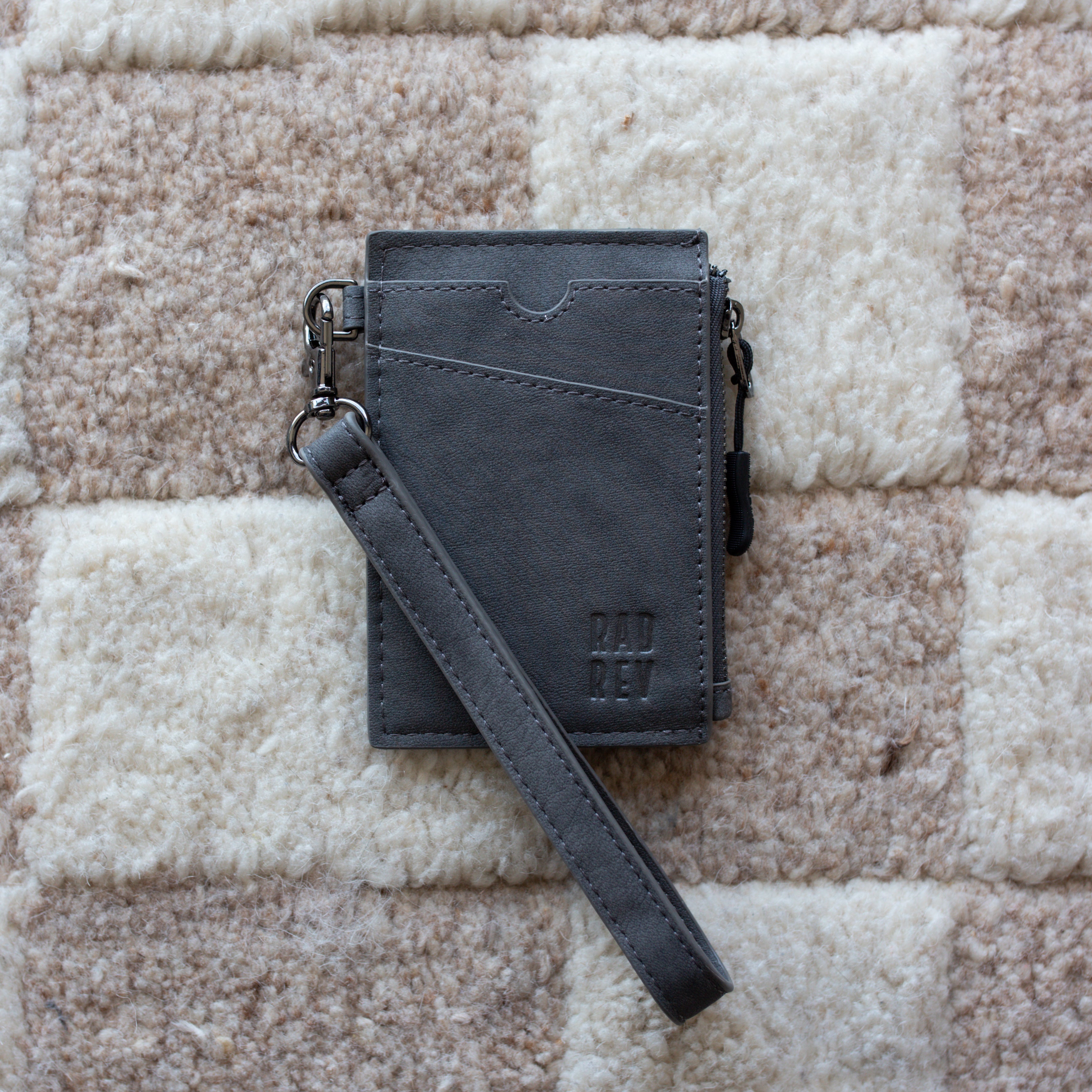 Card Wristlet in Stone