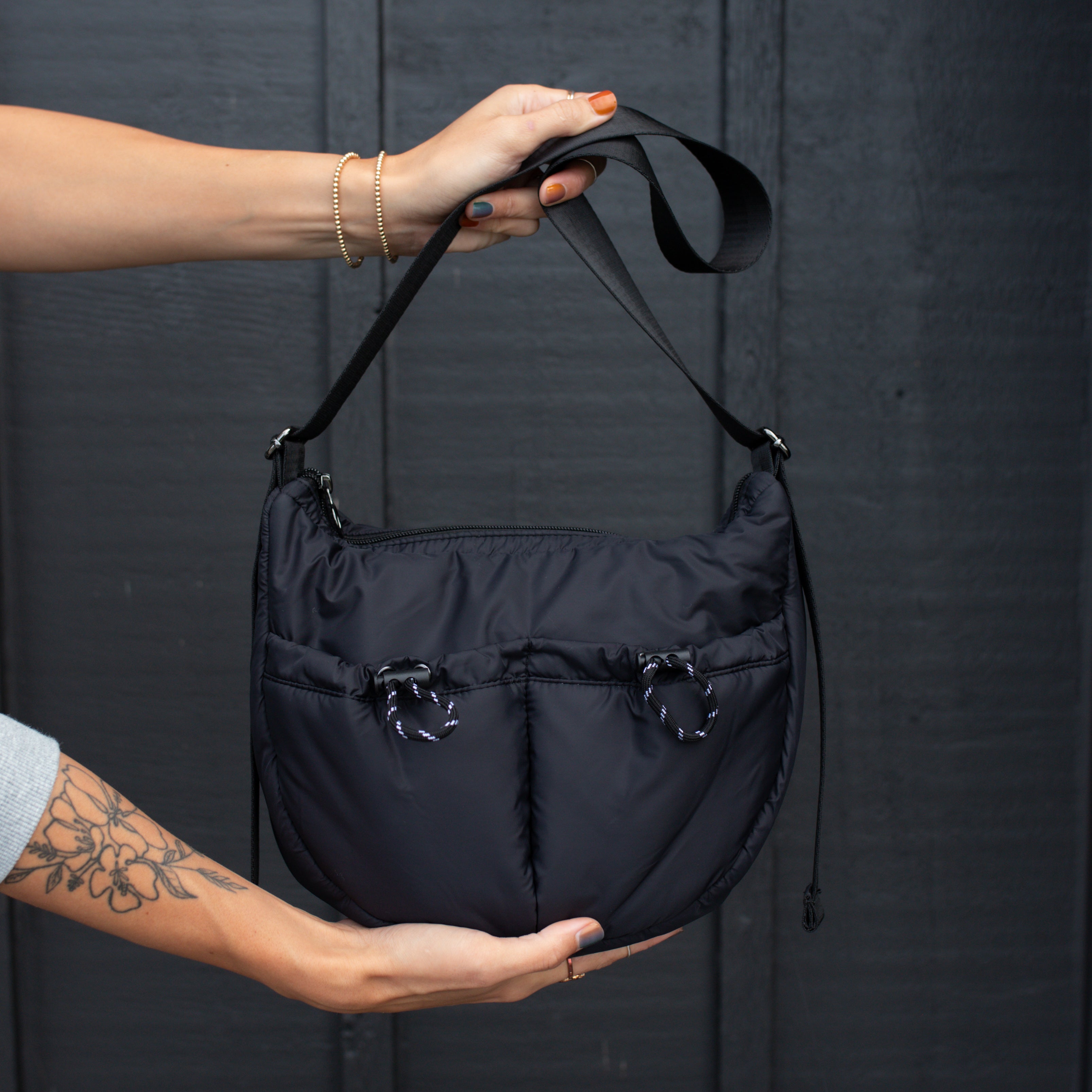 Moon Bag in Black