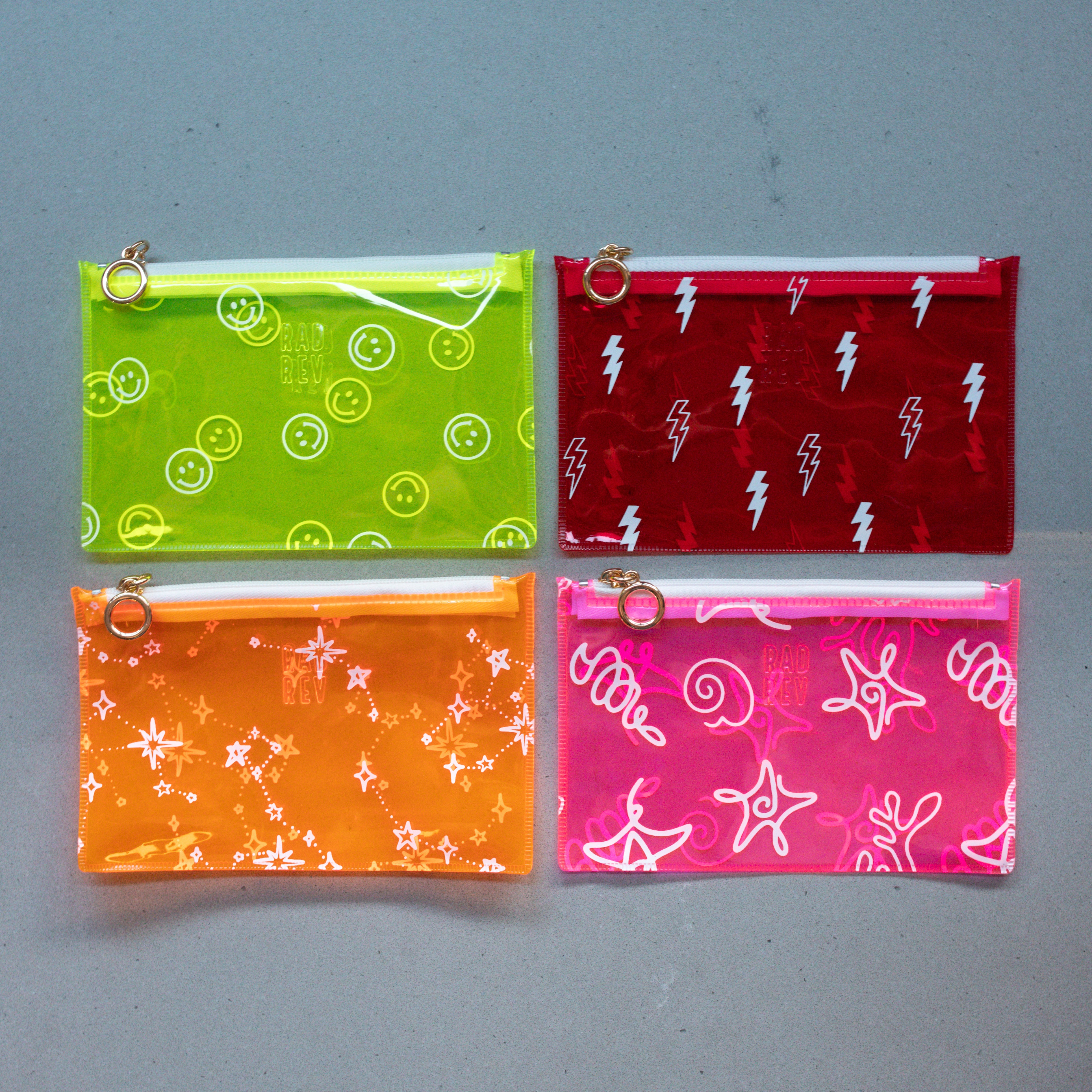 Neon Small Pouch Set