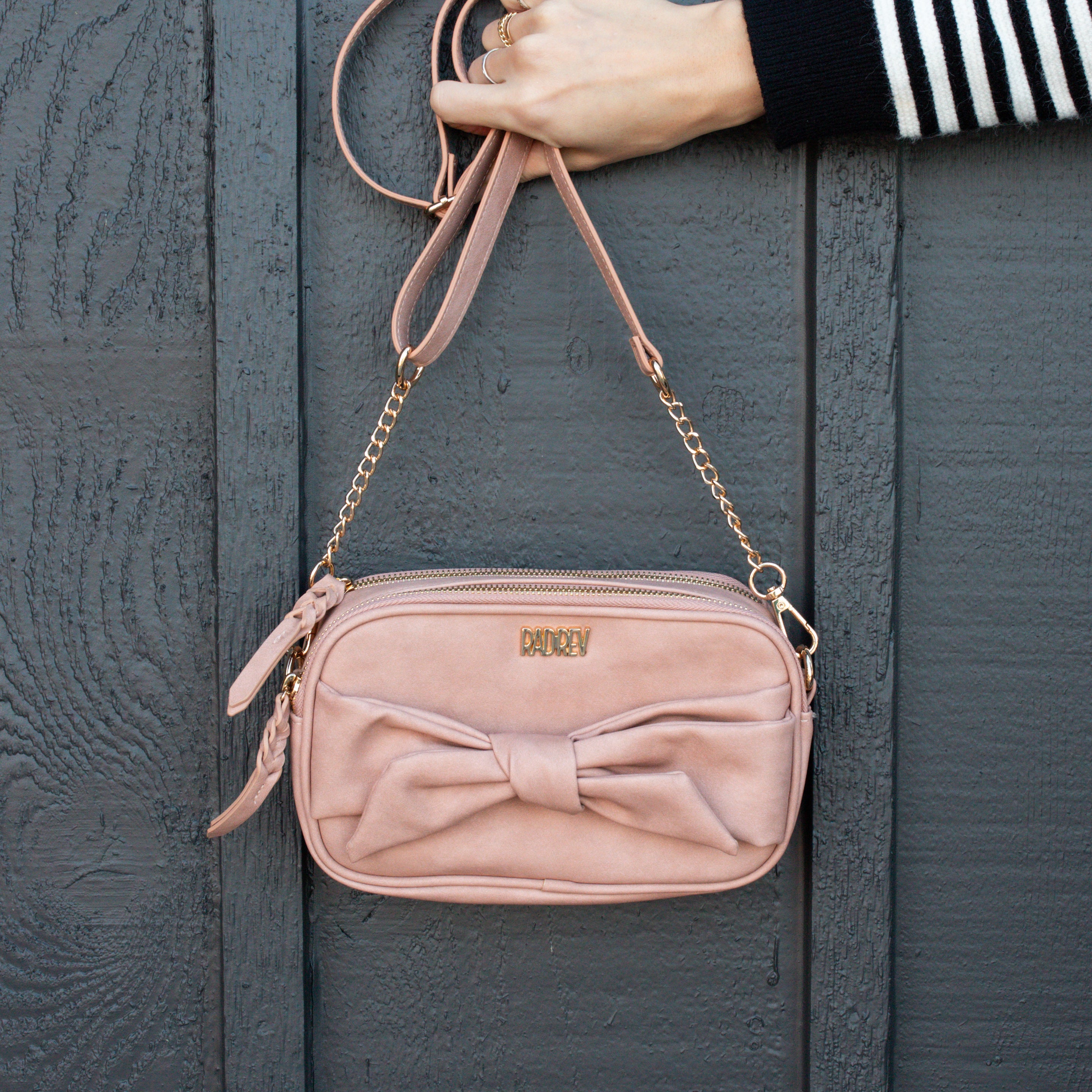 Bow Sling in Pink Sand